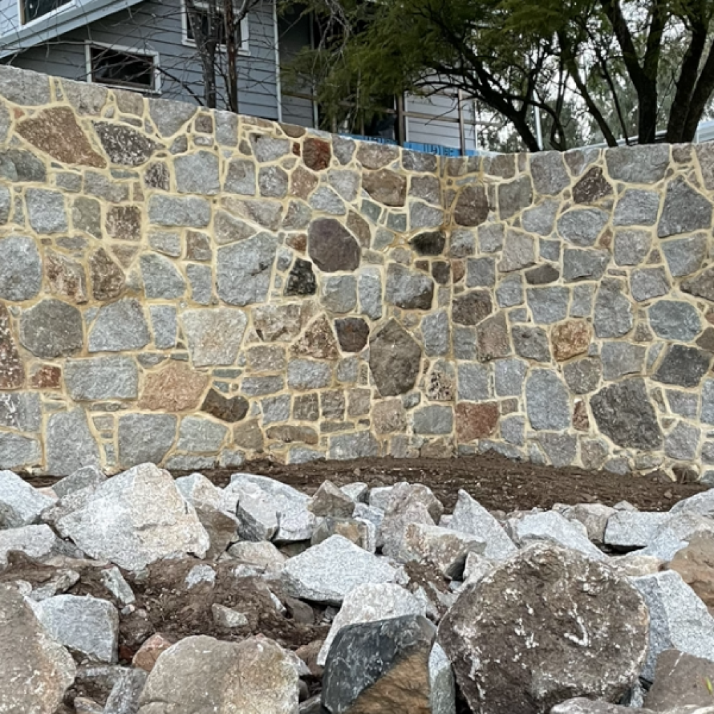 AM Stonework - Darlington Feature Walls - Australian FENCING Awards